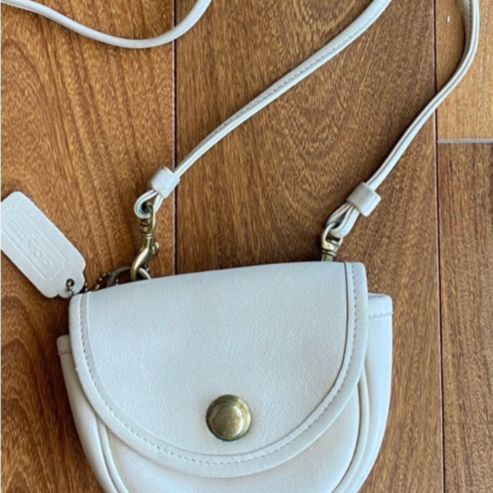Coach White Crossbody Bag